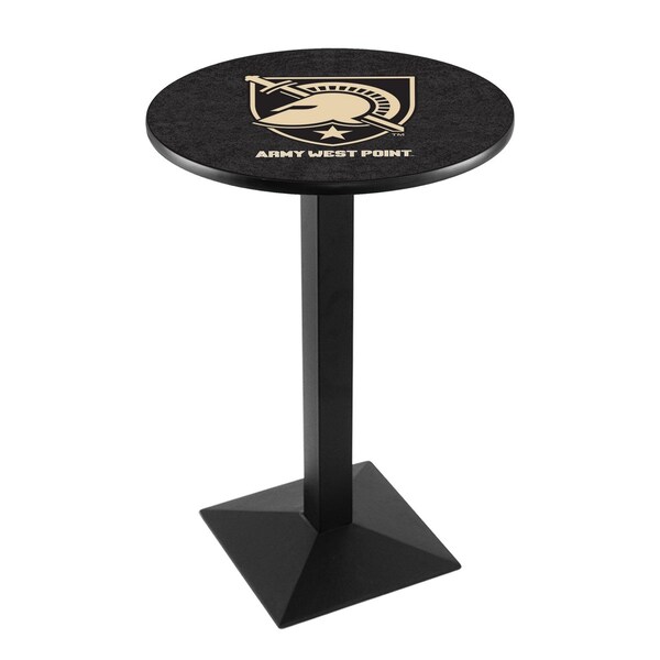 42" Blk Wrinkle US Military Academy ARMY Pub Table